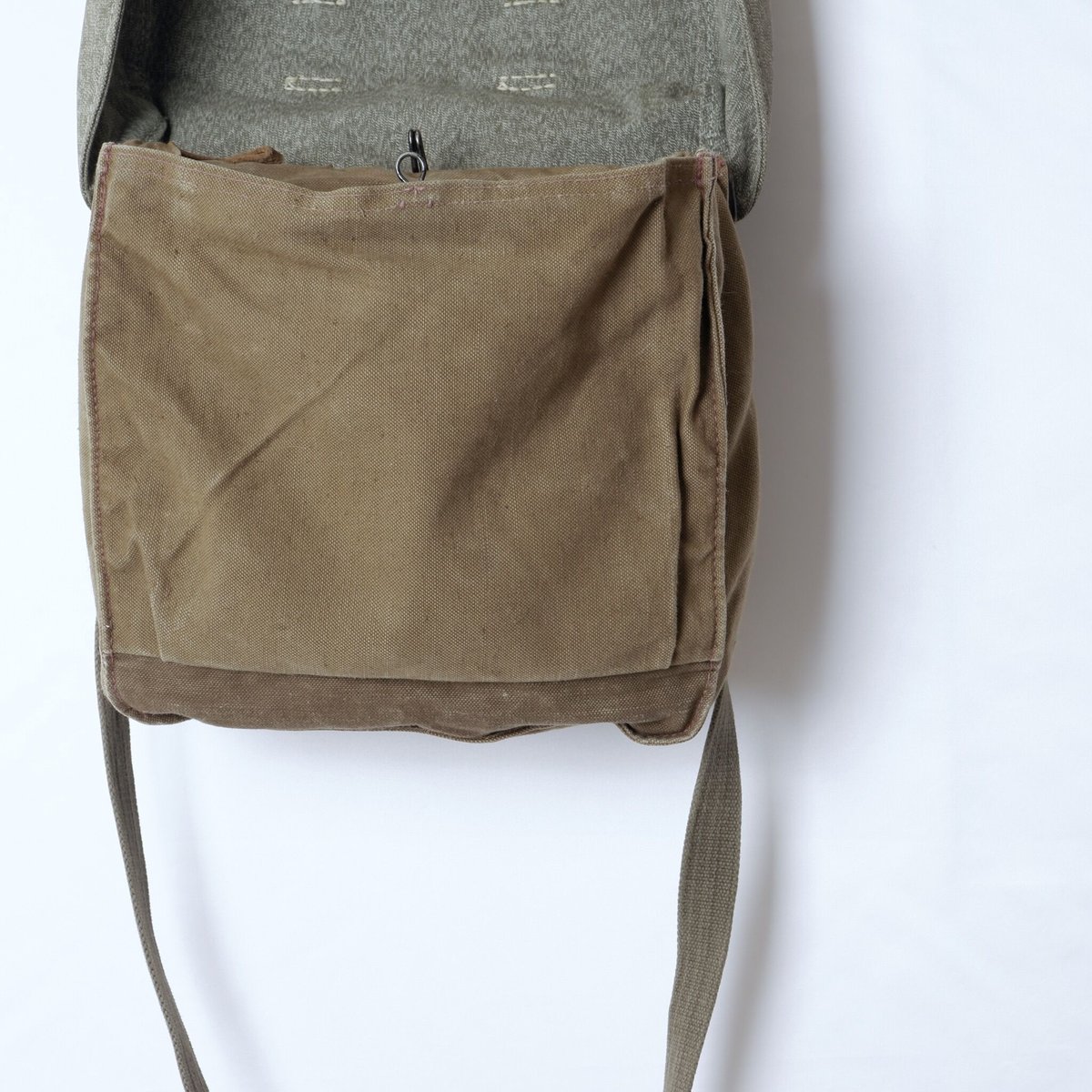 swiss army bread bag salt and pepper 1966 | 森の古