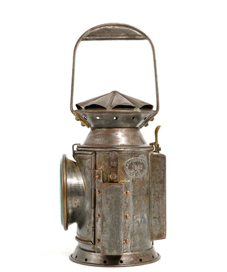 C.EASTGATE & SON Birmingham British Army RAILWAY Lantern 1943's -