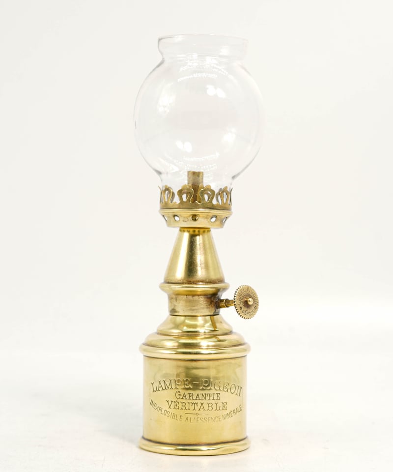 ピジョンランプ フランス製アンティークの素朴なピジョンランプ