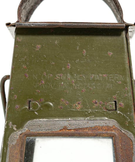 British Army N OF SUPPLY PATTERN Lantern 1940's