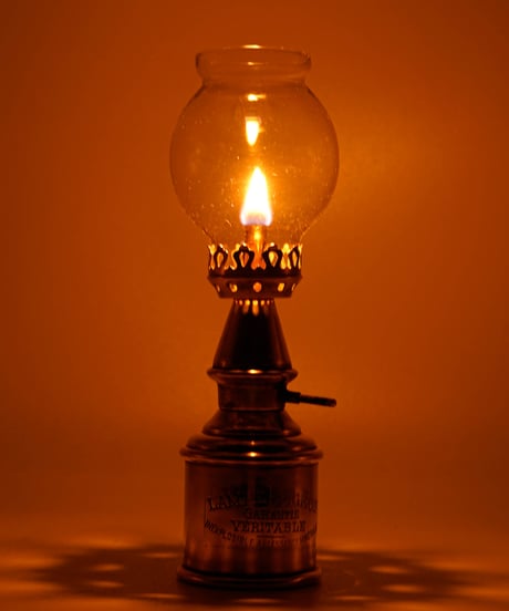 LAMPE PIGEON RAT de CAVE  1900's  -