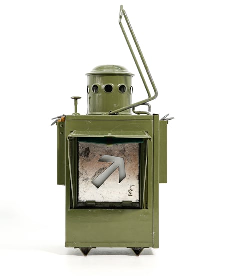 French/Belgium army signal lamp ww2  40's -
