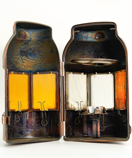FEUERHAND Candle Lantern Copper plated model 50's