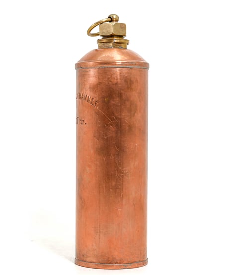 ”RYKES.JOHANNES.” hot water copper 1L can 1913's 10/26