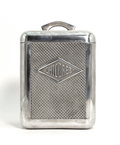 MOULUX CHICORÉE canister 1950s-1960s