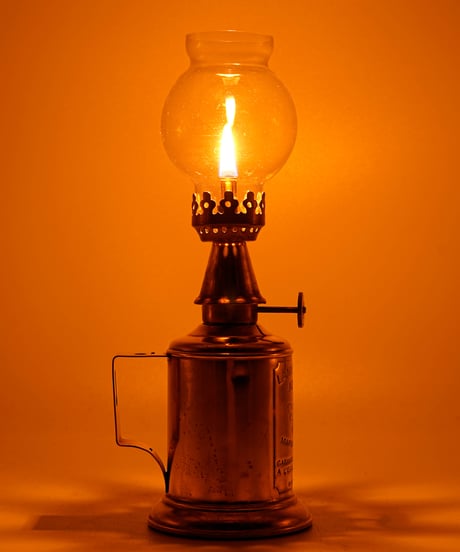 ABEILLE PIGEON Lamp 1900's  -
