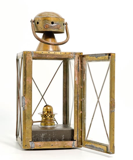 Den Haan Rotterdam (DHR) ANKERLICHT ship lantern 1920s