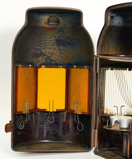 FEUERHAND Candle Lantern Copper plated model 50's