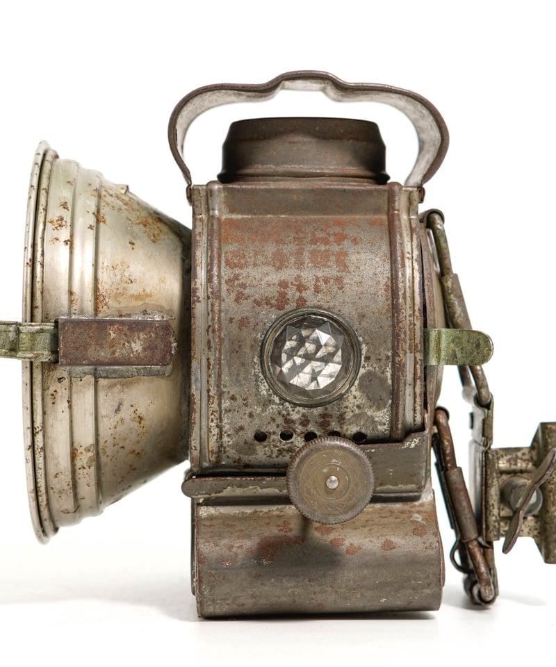 【美品】ヴィンテージ　バイシクルランタン　P&A IMPROVED BANNER PRESSLER Bicycle Lamp | 森の古物店 野屋