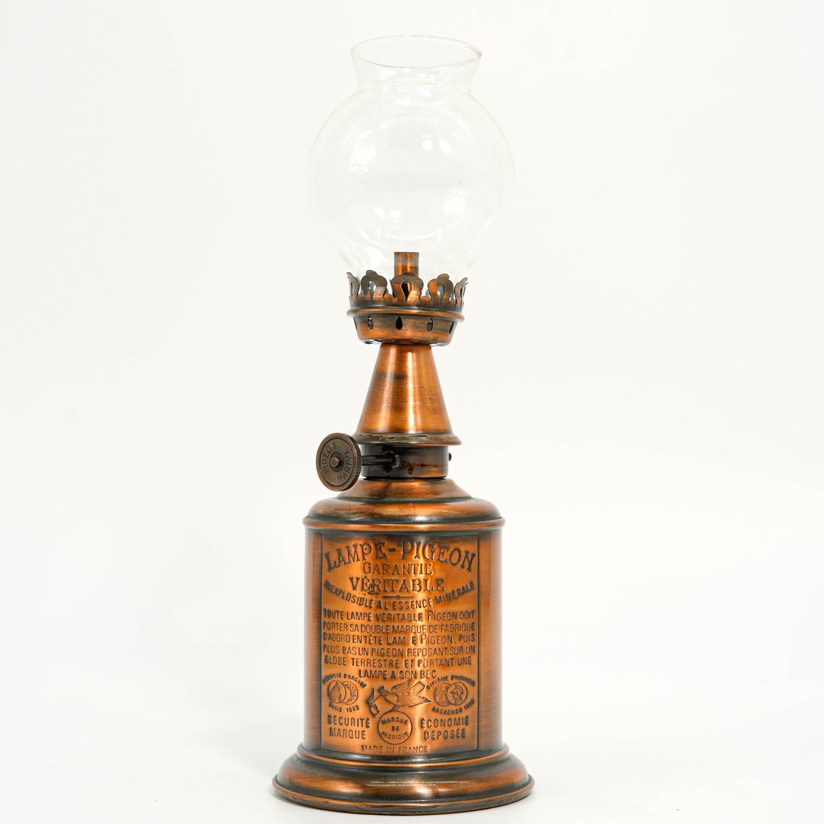 LAMPE PIGEON Copper 1900's - | 森の古物店 野屋