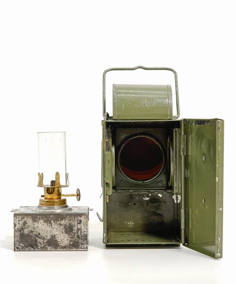 French army oillamp ww2 40's -
