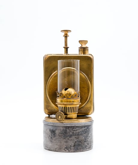 ASA Änne Sartoris in Wuppertal Barmen Carbide Lamp (Oil Specification) 1900's -