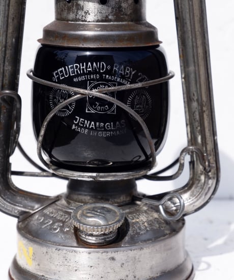 feuerhand 275 baby black out blue glas