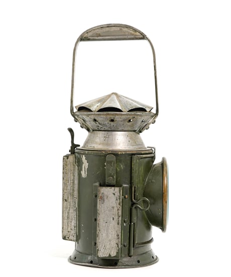 C.EASTGATE & SON Birmingham British Army RAILWAY Lantern 1945's -