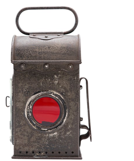 RAYDYOT RAILWAY Lantern 1900's~