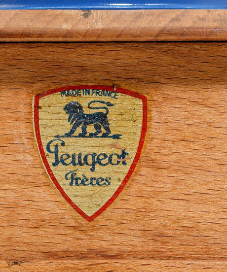 Peugeot Wooden coffee mill 1940s -
