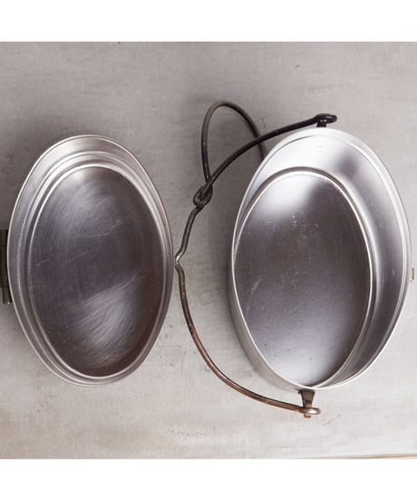 Schwedische armey steel M40 Mess Kit.