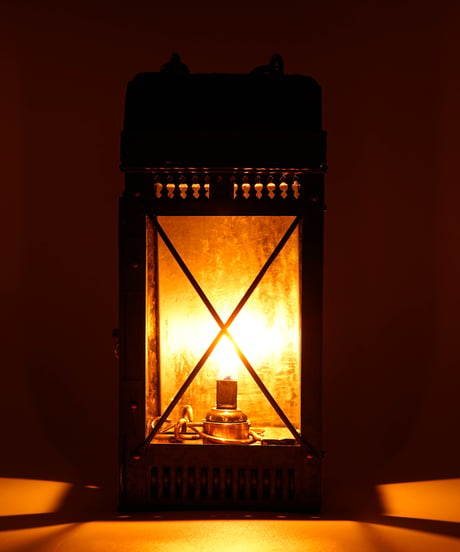 WILHELM BARTH fireman lantern
