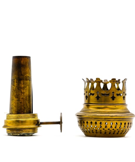 wall oil lamp 1900's -