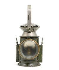 C.EASTGATE & SON Birmingham British Army RAILWAY Lantern 1945's -