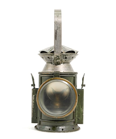 C.EASTGATE & SON Birmingham British Army RAILWAY Lantern 1945's -
