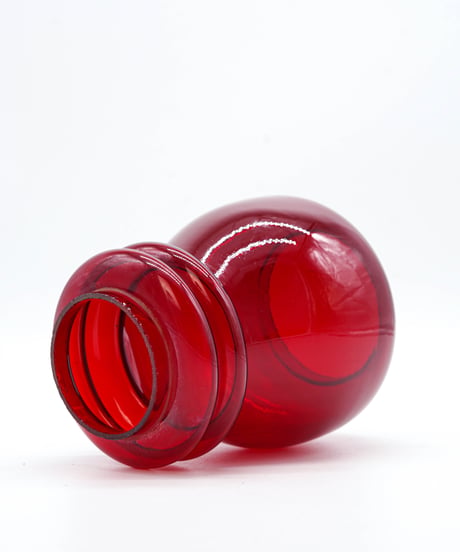 EGLOFF & CIE TURGI SUISSE  HELVETIA Clear and Red globe  1930's 〜 1942's