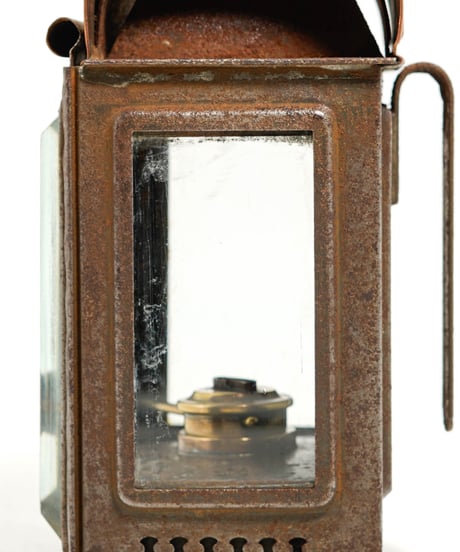 FR. STÜBGEN EISENBAHN SIGNAL-HANDLATERNEN  model 1013 copper 1910’s