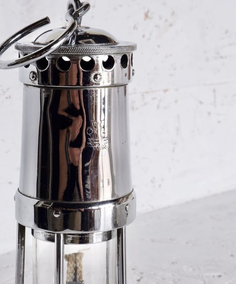 E.Thomas & Williams mini Miners lamp chrome prototype