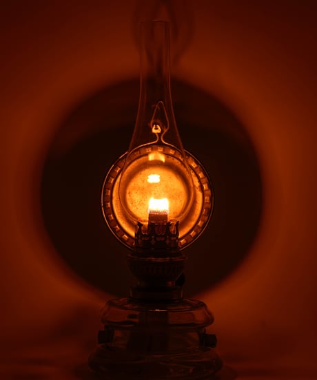 wall oil lamp 1900's -