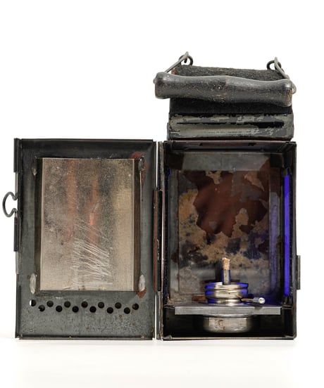 Swiss RAILWAY Lantern 1920's -