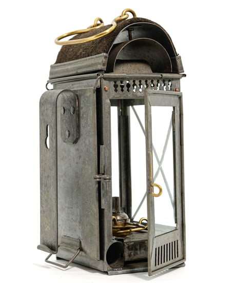 WILHELM BARTH fireman lantern