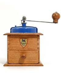 Peugeot Wooden coffee mill 1940s -