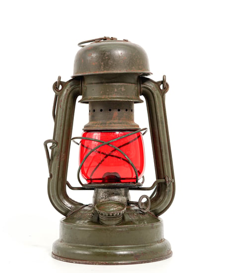 FEUERHAND 176e olive drab red globe 40's -