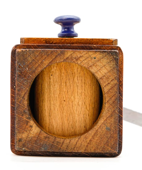 Peugeot pepper mill blue  50's