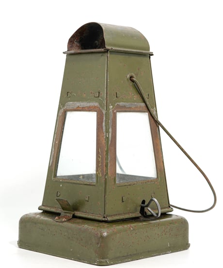 British Army N OF SUPPLY PATTERN Lantern 1940's