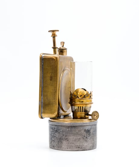 ASA Änne Sartoris in Wuppertal Barmen Carbide Lamp (Oil Specification) 1900's -