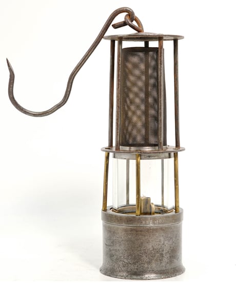 German miner's lamp 1920's ~