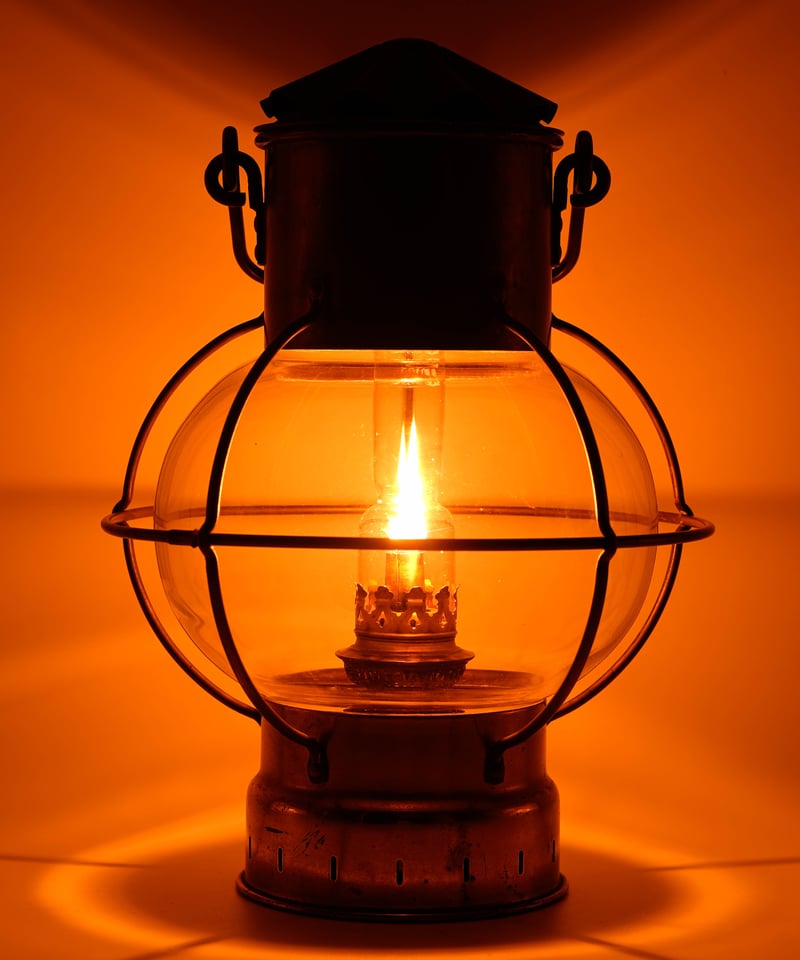 Brass marine lamp made in England | 森の古物店 野屋 Brass marine lamp made in England | 森の古物店 野屋
