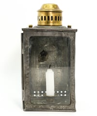 Reichsbahn REB Bayern Candle Lamp 1900's-