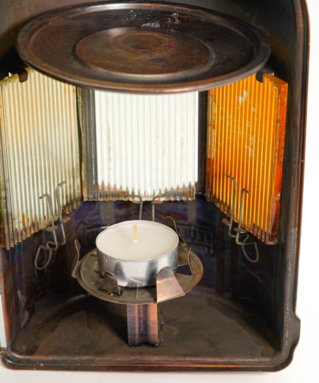 FEUERHAND Candle Lantern Copper plated model 50's