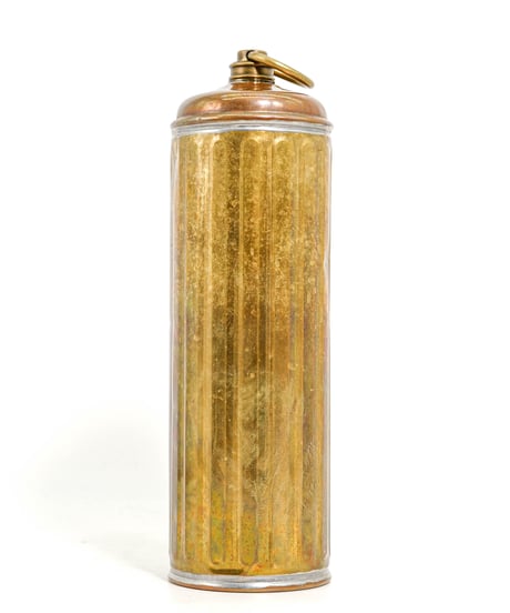 MANUFRANCE hot water brass 1.5L can 1920's