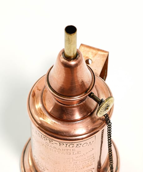 LAMPE PIGEON Copper  1900's  -