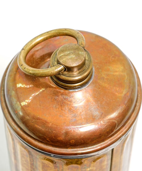 MANUFRANCE hot water brass 1.5L can 1920's