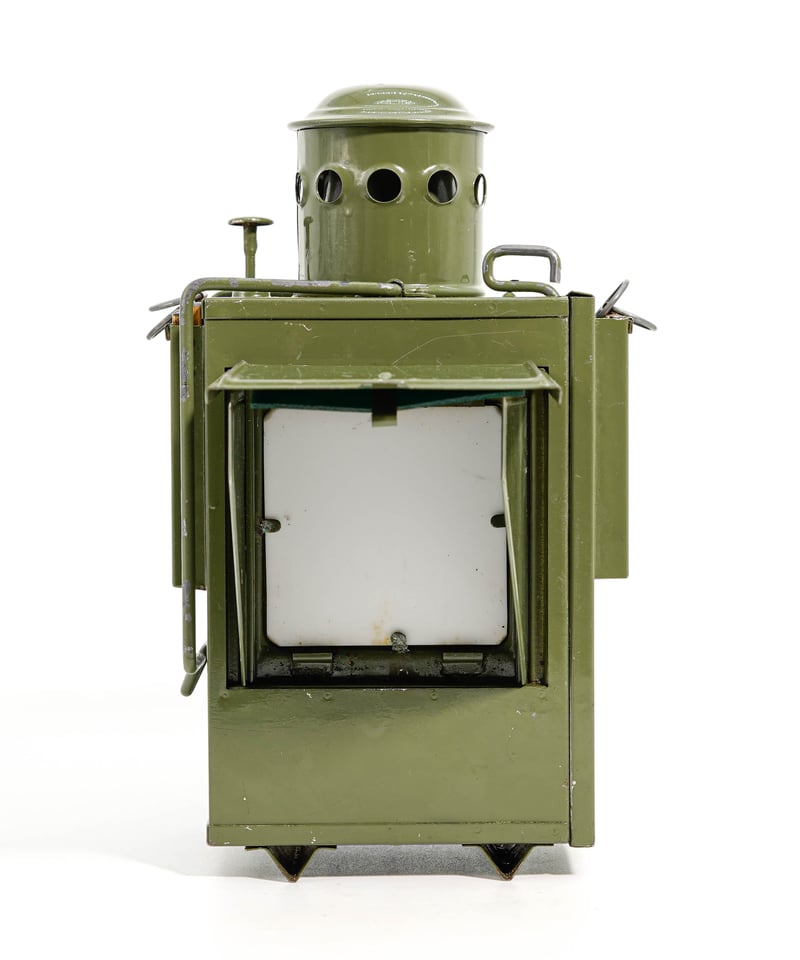 鉄道 シグナル ランタン◇キャンプ アウトドア 用品◇ベルギー