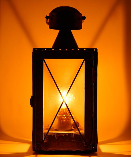 Den Haan Rotterdam (DHR) ANKERLICHT ship lantern 1920s