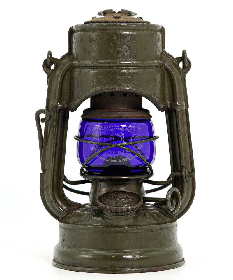 FEUERHAND 75 ATOM StK olive drab blue globe 194