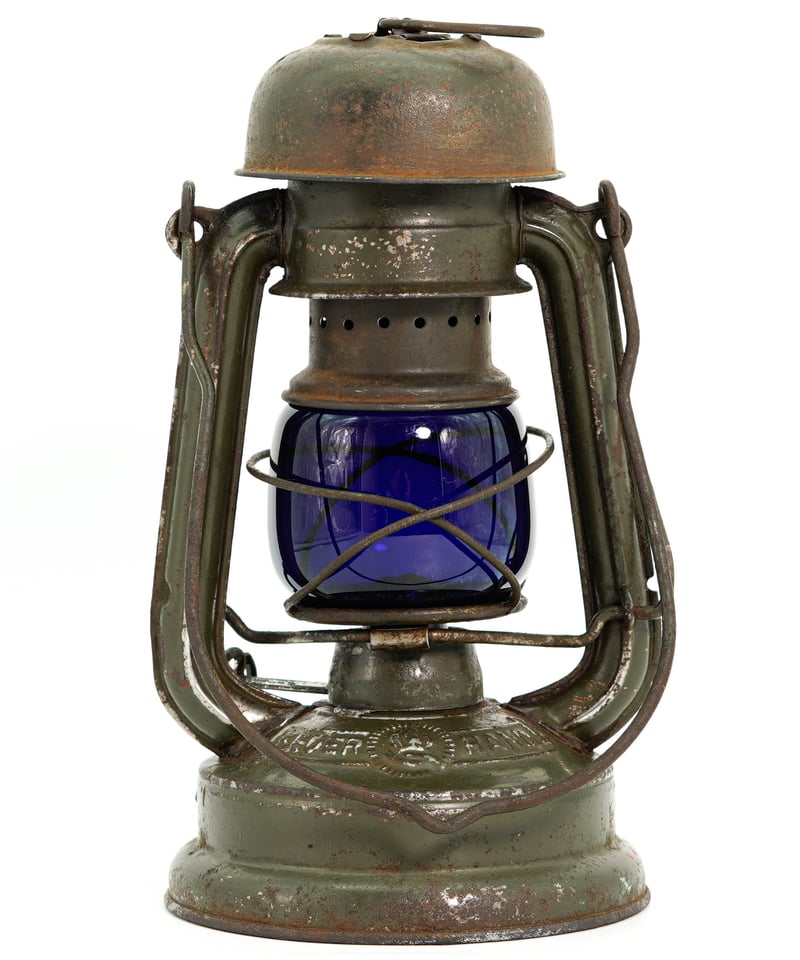 Feuerhand №176e ドイツ軍用 FEUERHAND 176e olive drab blackout blue 1940s -