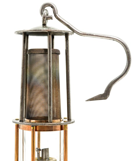 German miner's lamp