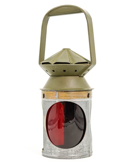 C.EASTGATE & SON Birmingham British Army RAILWAY Lantern 1952's -