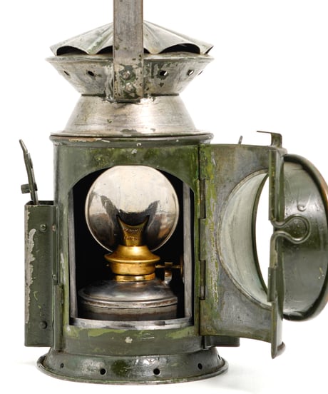 C.EASTGATE & SON Birmingham British Army RAILWAY Lantern 1945's -